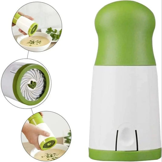 Manual Herb Grinder - Parsley Shredder & Spice Mincer Tool