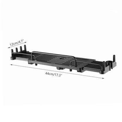 Adjustable Shower Shelf - Easy Install, No Drill, 18-26MM Fit
