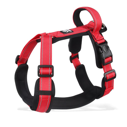 Reflective Nylon Dog Harness Vest - Anti-Escape, Safe Walks