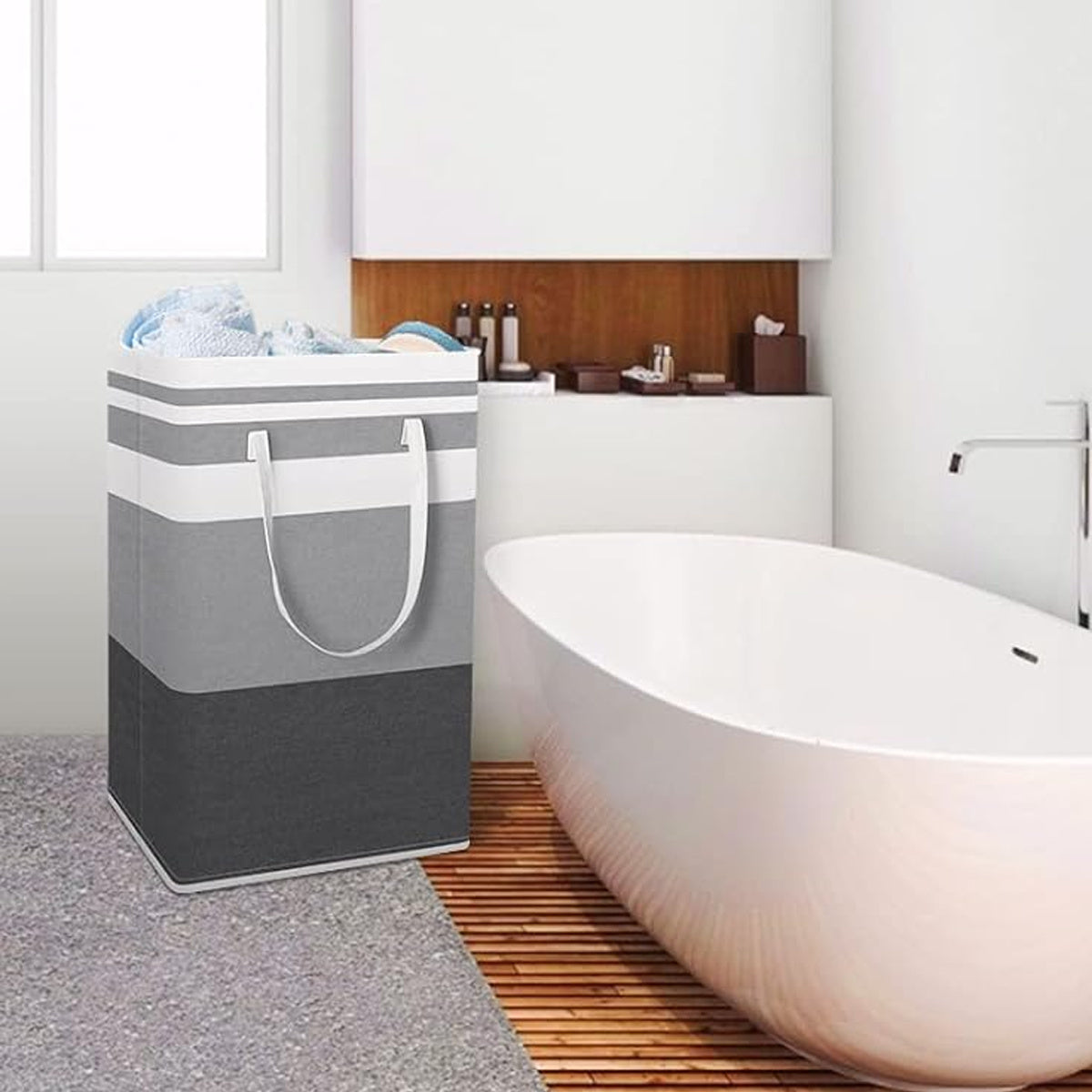 Portable Waterproof Hamper - Ideal for Laundry Rooms