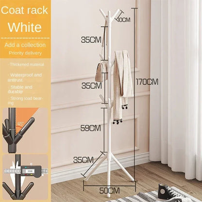 Clothes & Hats Rack: Tree Branch Coat Hook for Bedroom