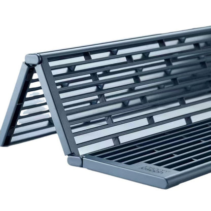 Foldable Black Sink Drainer - Compact Splash-Proof Design