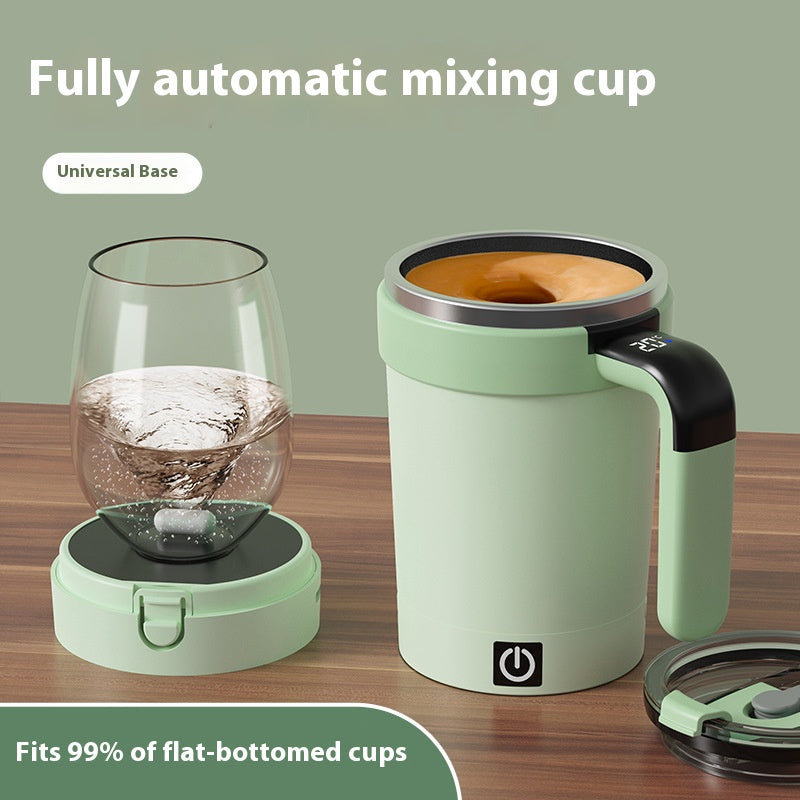 Automatic Stirring Mug - Temperature Measure, BPA-Free, 380ml