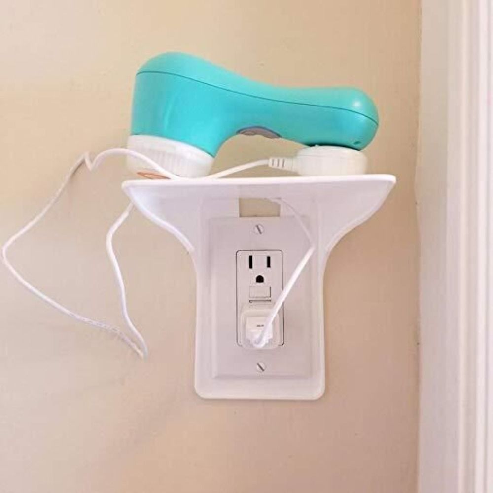 Wall Outlet Shelf for Phone Charging - Sturdy & Convenient