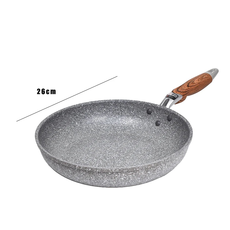 Ceramic Non-stick Frying Wok - Induction & Gas Compatible
