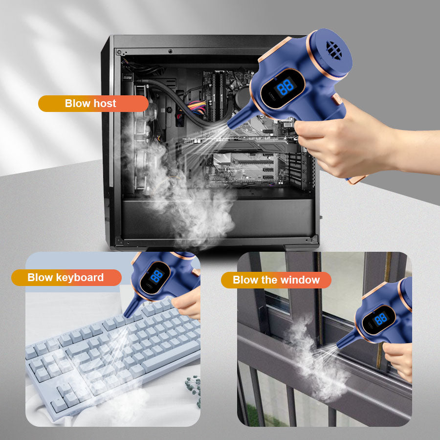 Portable Wireless Car Vacuum 95000PA Powerful Cleaner