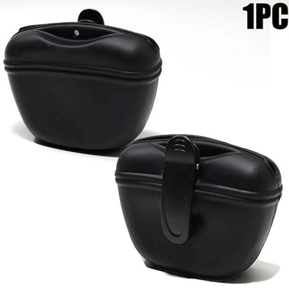 Portable Silicone Dog Treat Pouch - Easy Access & Durable