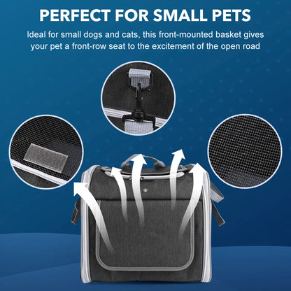 Expandable Pet Travel Backpack & Bike Carrier