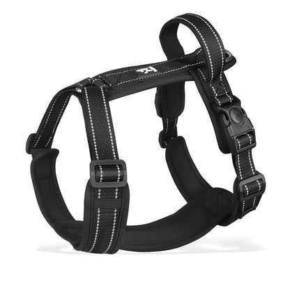Reflective Nylon Dog Harness Vest - Anti-Escape, Safe Walks