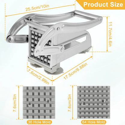 Stainless Steel Potato Cutter & French Fry Slicer