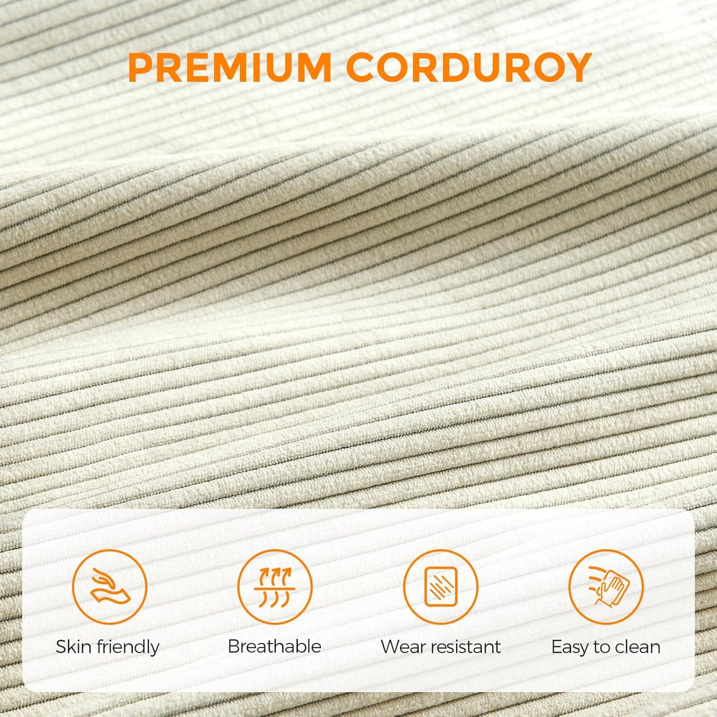 Large Bean Bag Chair - Ergonomic Comfort for Adults