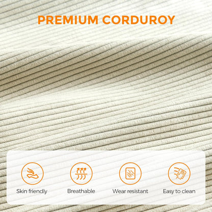 Large Bean Bag Chair - Ergonomic Comfort for Adults