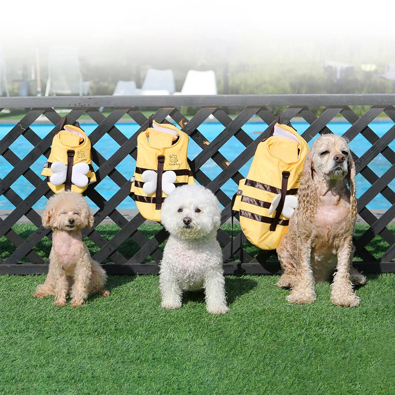 Dog Life Jacket Swimsuit - Waterproof & Breathable Safety Gear
