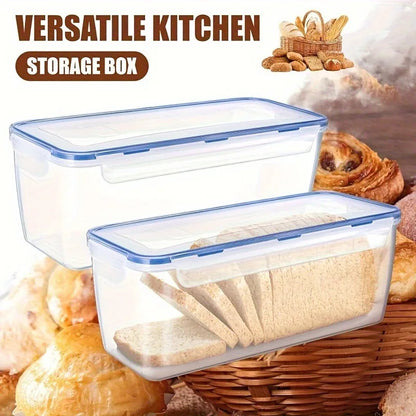 Airtight Bread Storage Box - BPA Free, Keeps Bread Fresh