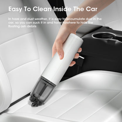Wireless Car Vacuum - Mini, Powerful Suction, Handheld Convenience