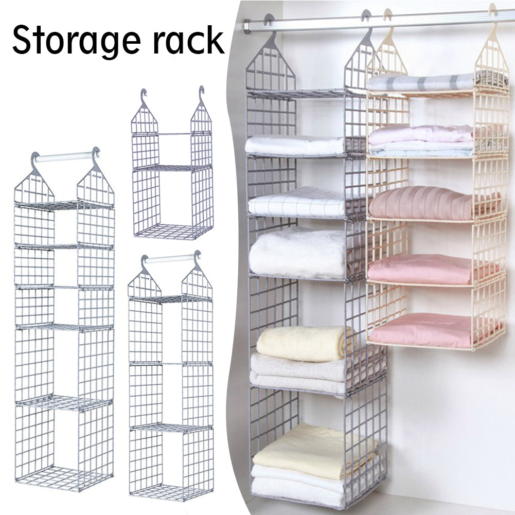 Foldable Closet Organiser - Sturdy Multi-Tier Storage Solution