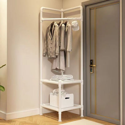 Corner Coat Rack Multifunctional Space-Saving Hall Tree