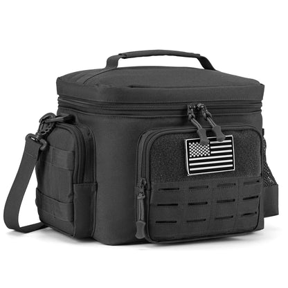 Men's Tactical Lunch Bag - Durable, Outdoor, Thermal Cooler
