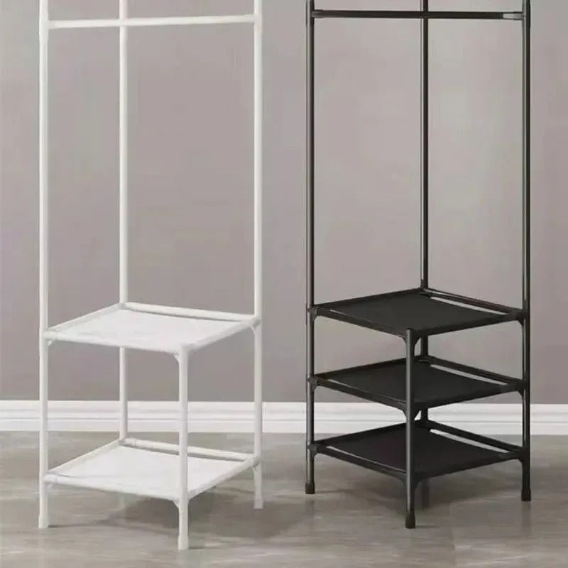 Corner Coat Rack Multifunctional Space-Saving Hall Tree