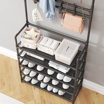 5-Tier Shoe Rack Organizer - Multifunctional Storage Solution