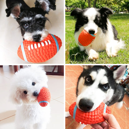 Dog Chew Toys: Anti-Bite Squeak Balls for Chihuahuas