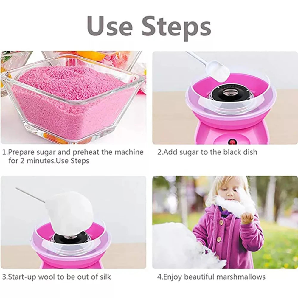 Electric Cotton Candy Maker - DIY Sweet Treats at Home
