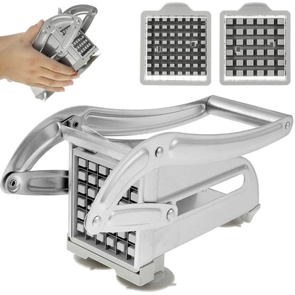 Stainless Steel Potato Cutter & French Fry Slicer