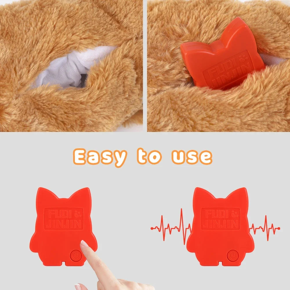 Stress Relief Puppy Toy - Heartbeat Plush for Calm Sleep