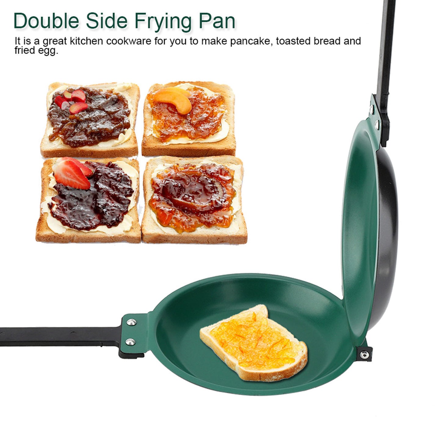 Premium Titanium Flip Pan - Perfect for Pancakes & More