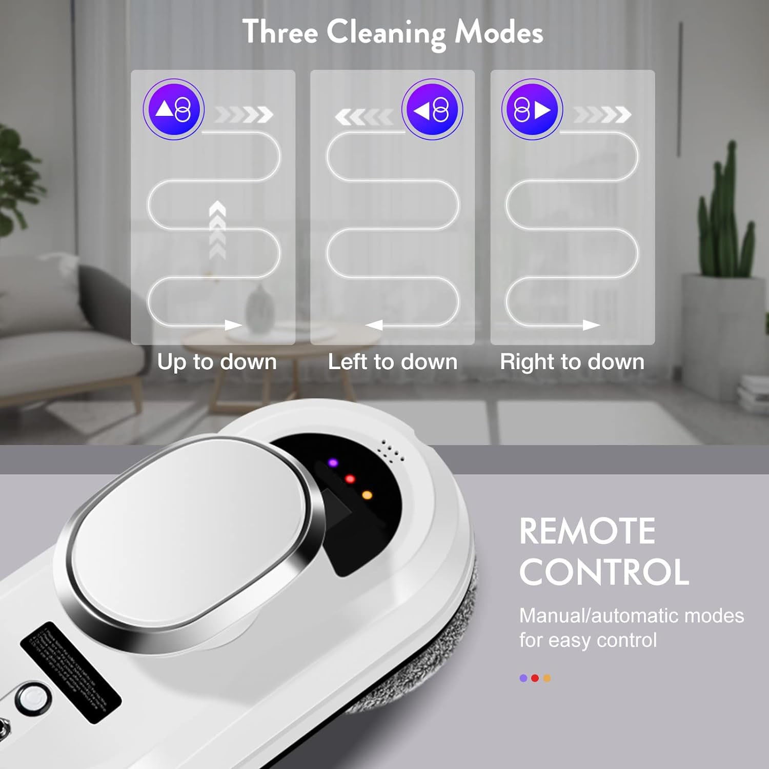 Window Cleaning Robot - Intelligent Electric Glass Cleaner