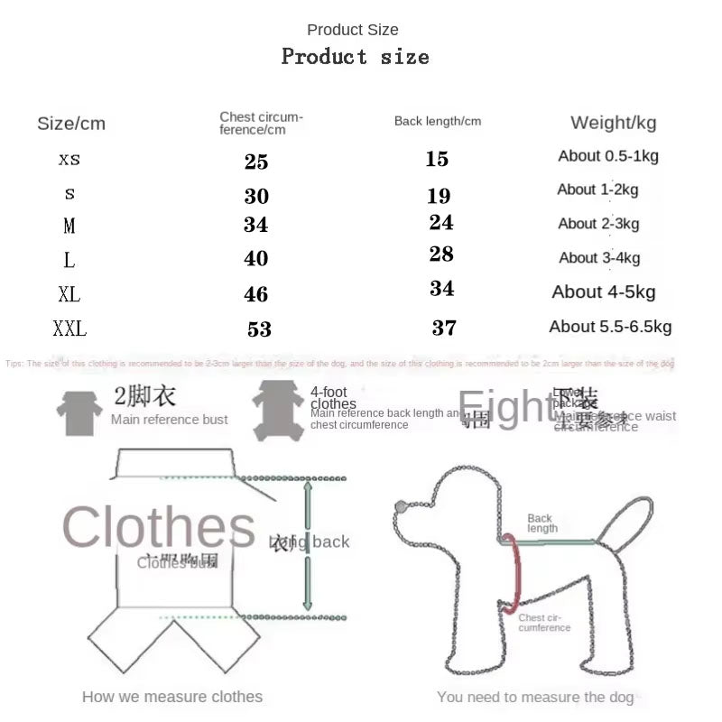 Pet Sweater: Cozy Autumn Winter Dog Cat Outfit