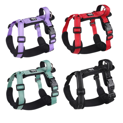 Reflective Nylon Dog Harness Vest - Anti-Escape, Safe Walks