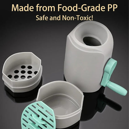 Peanut Sheller Hand Crank - Quick, Safe, Fun for All Ages