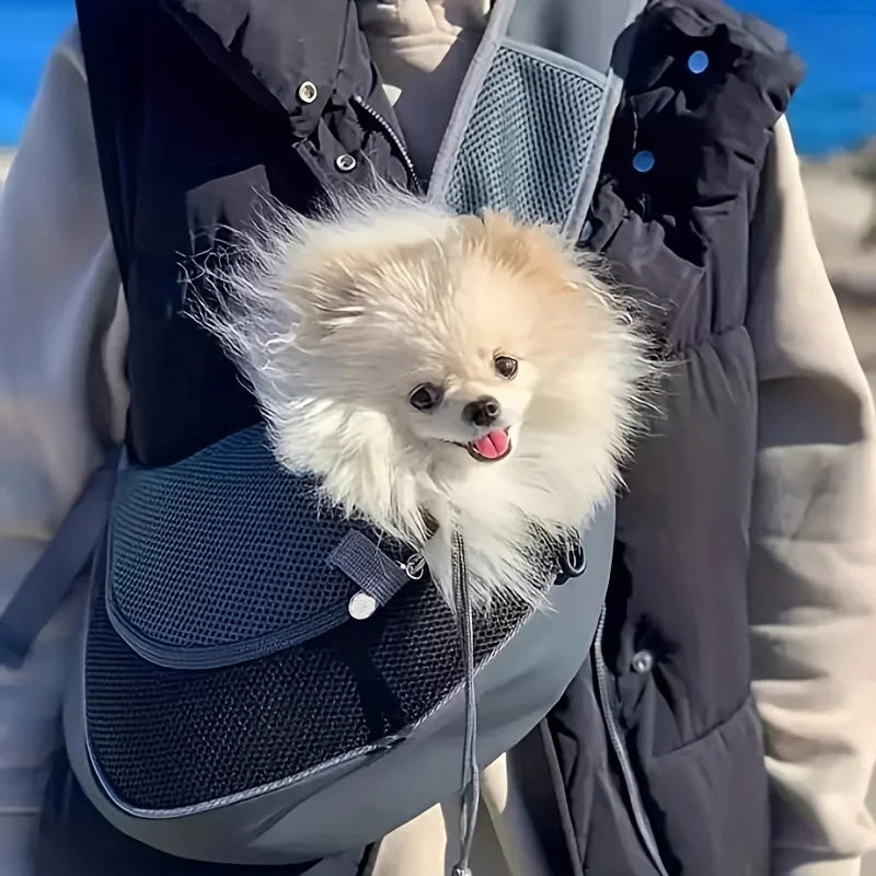 Breathable Pet Sling Carrier for Small Dogs