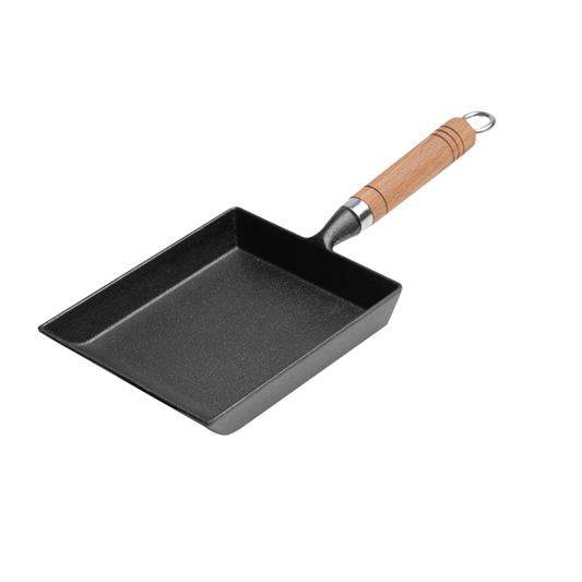Cast Iron Non-Stick Egg Pan - Japanese Tamagoyaki Fryer