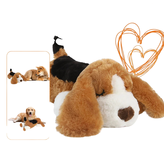 Stress Relief Puppy Toy - Heartbeat Plush for Calm Sleep