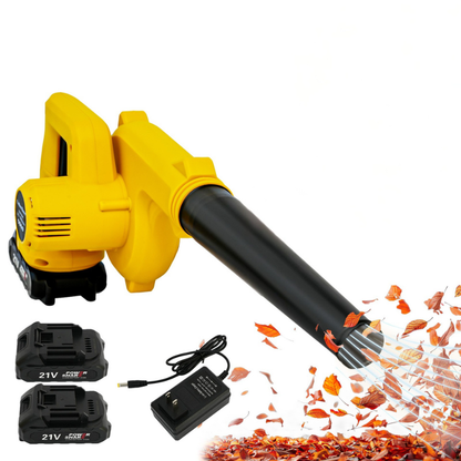 Portable 21V Leaf Blower - High Power, Multi-Speed, 2.0Ah Battery