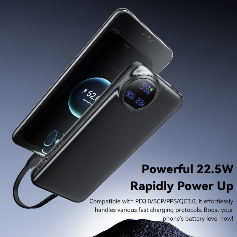 20000mAh Power Bank - PD Fast Charging for All Devices