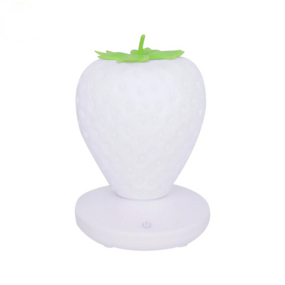 Touch-Sensor LED Strawberry Lamp - USB Rechargeable Night Light