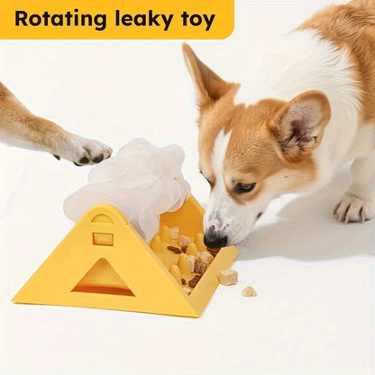 Interactive Dog Puzzle Feeder - Leak-Proof, Durable PP Design