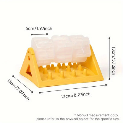 Interactive Dog Puzzle Feeder - Leak-Proof, Durable PP Design